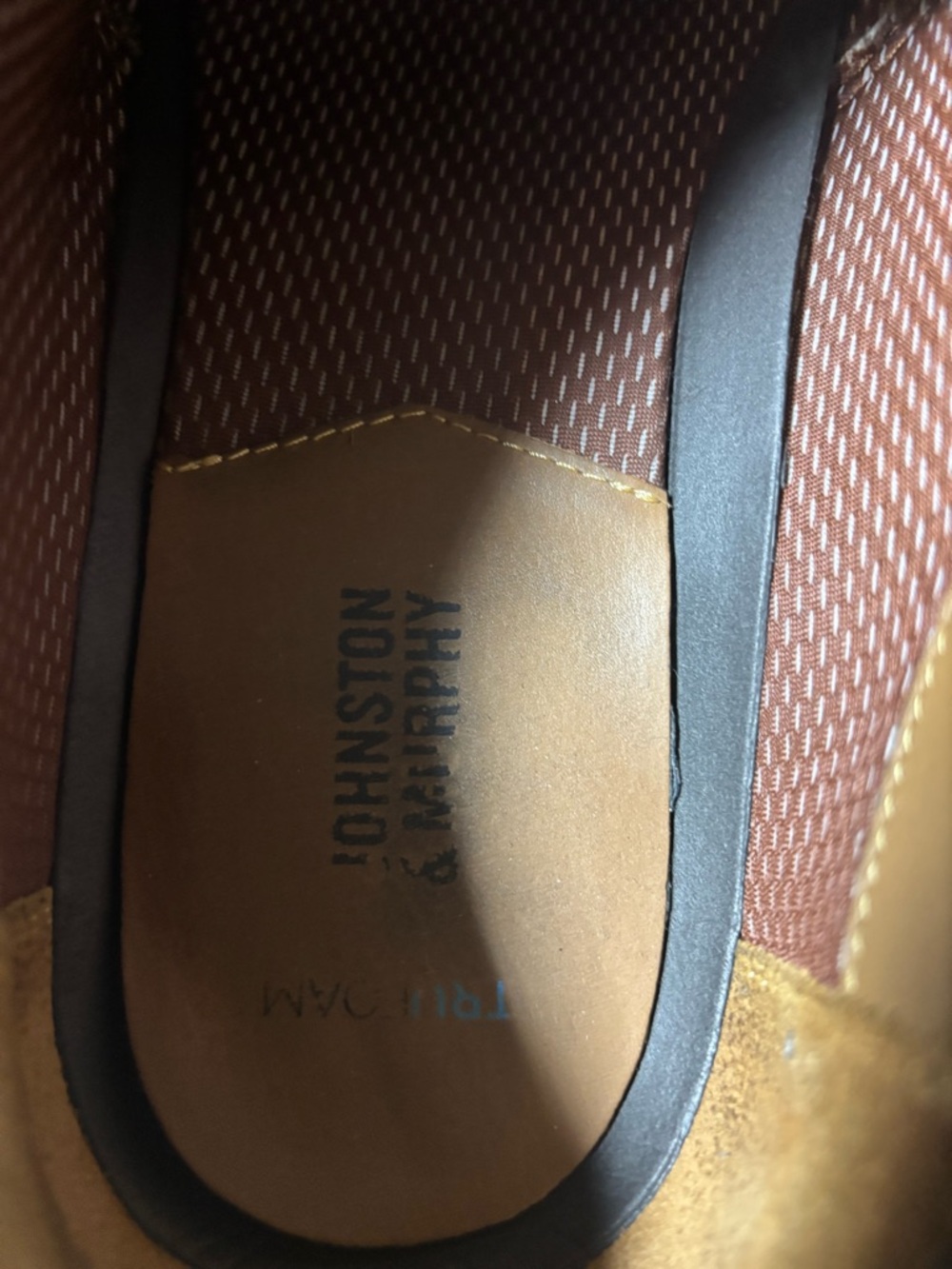 Johnston & Murphy Lace-Up Casual Derby Shoes in Gray Suede - Picture 4 of 5